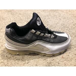 RARE NIKE AIR MAX sz 7 Men's Sneakers 24-7 Gray Black White 397252 NO LACES Z21
